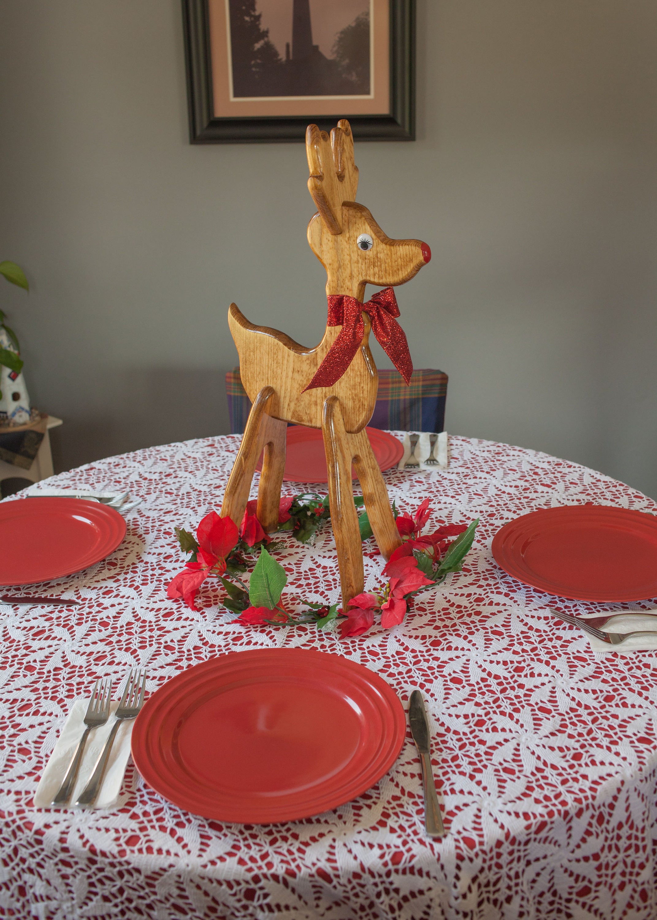 TakeApart Reindeer Christmas Decoration Reindeer centerpiece Etsy