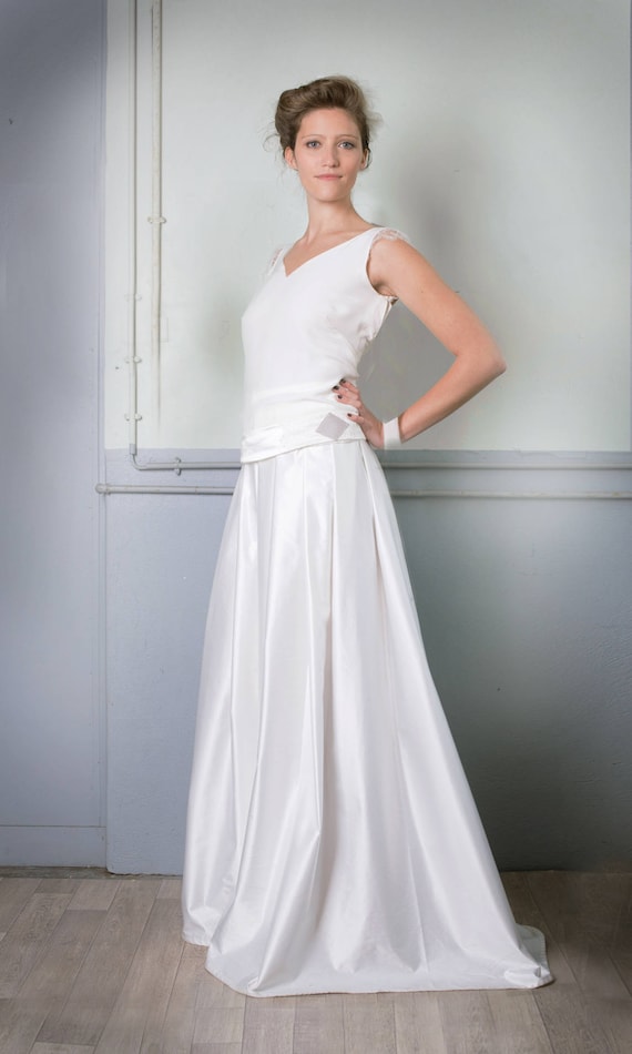 Belt In Ivory White Lace And Silk Taffeta Has Diamond Pattern Etsy