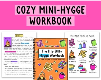 Itty Bitty Hygge Workbook | Self-Care | Coziness | Self-Soothing