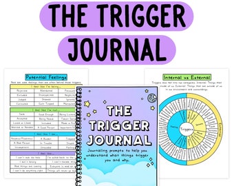 The Trigger Journal | Understanding Your Triggers | Trauma Journaling | PTSD | Thought Processing