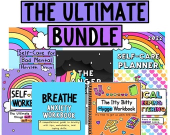 The Ultimate Self-Love Bundle 2022 Subscription | Goals | Motivation | Self-Care  | Worksheets