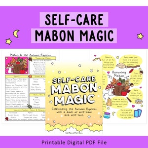 Mabon Self-Care Guide | Pagan | Wicca | Witch | Tarot | Grimoire | Book of Shadows | Mabon Sabbat | Autumn Equinox