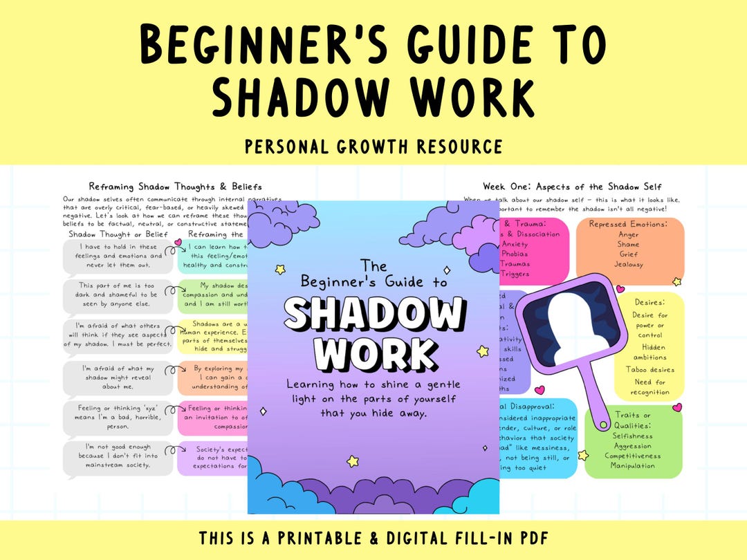 Shadow Topics Beginner's Guide to Shadow Work | Inner Healing | Personal Growth ...