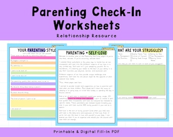 Self-Love Workbook: Parenting Add-On  | Self-Care | Self-Help | Personal Growth | Bullet Journaling
