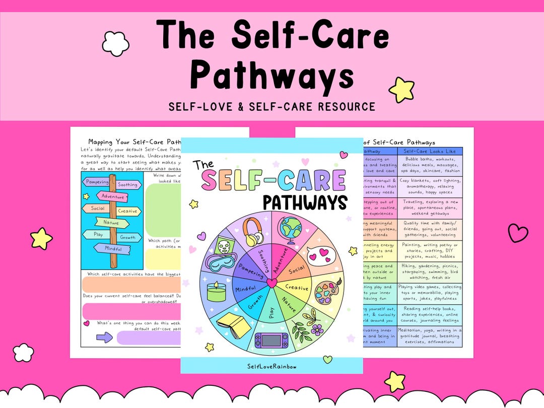 Self-care Pathways Workbook: Mental Health Journaling (digital ...