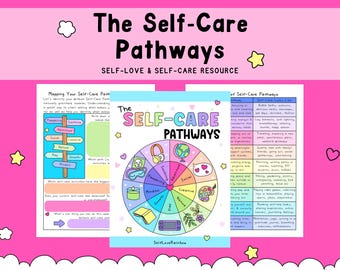 Self-Care Pathways Workbook: Mental Health Journaling (Digital Printable)