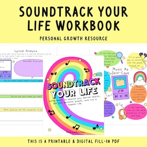 Soundtrack Your Life | Self-Soothing | Music Self-Care | Music Journaling |Emotional Connection | Musical Affirmations | Self-Care Activity