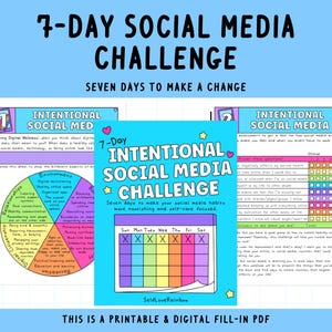 7-Day Digital Wellness Challenge: Social Media Boundaries (PDF)