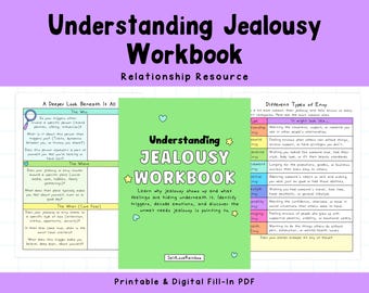 Understanding Jealousy and Envy Workbook: A Self-Compassion Guide (PDF Workbook)
