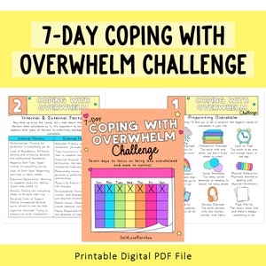 7-Day Overwhelm Challenge | Self-Care Challenge | Mental Health | Burnout | Stress Management