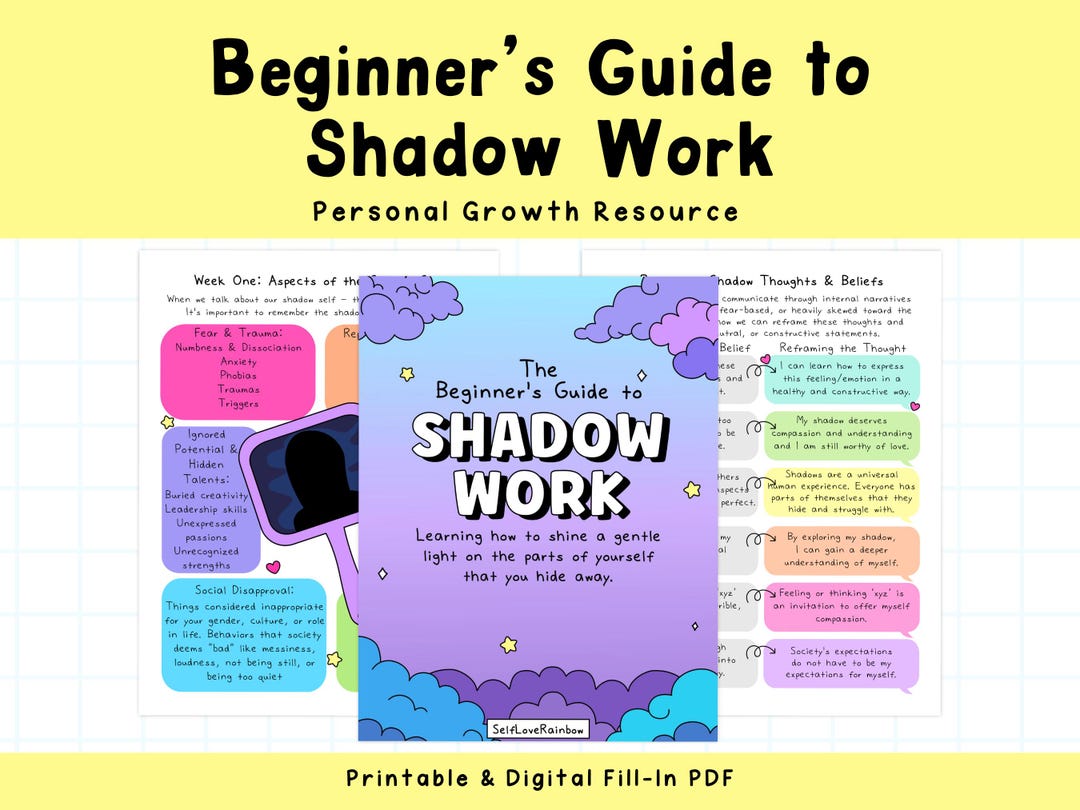 Shadow Topics Beginner's Guide to Shadow Work | Inner Healing | Personal Growth ...