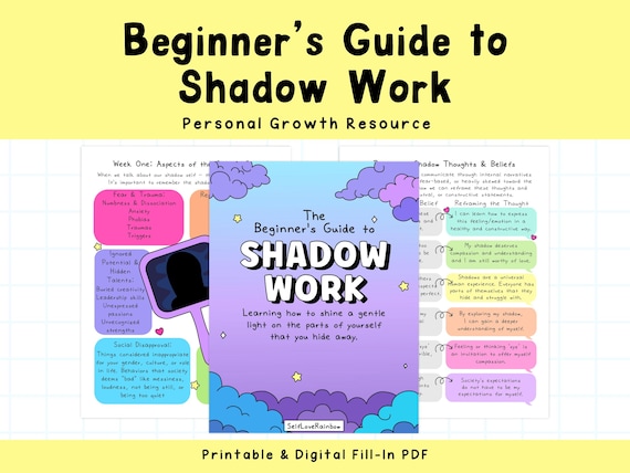 Beginner's Guide to Shadow Work | Inner Healing | Personal Growth | Self-Reflection | Emotional Wellness | Self-Discovery