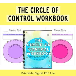 Circle of Control | Coping Skills | Therapy Support | Anxiety Tools | Self-Regulation | Anxiety | Boundaries | Personal Growth