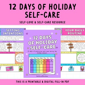 12 dagen zelfzorg vakantie | Winterblues | Fijne vakantie-ideeën | Zelfzorg en geestelijke gezondheid tijdens de feestdagen | Therapieactiviteit