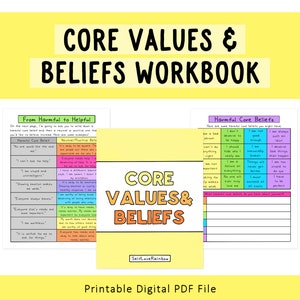 Core Values & Beliefs | Authenticity | Vision Board | Emotional Wellness