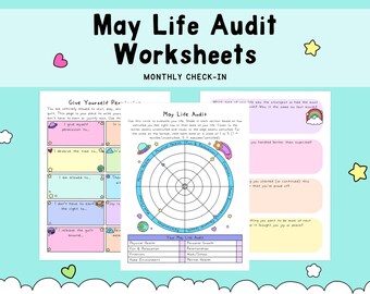 May Life Audit Workbook, Monthly Reflection (PDF)