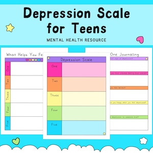 Escala de depresión adolescente / Registro de salud mental para estudiantes (PDF)