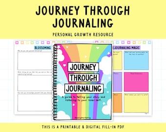 Journey Through Journaling | Journaling Prompts |Writing Prompts | Writer