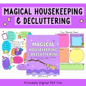 Magical Housekeeping & Decluttering | Spring Cleaning | Organization | Cleaning Checklist | Cleaning Schedule | Autumn Cleaning