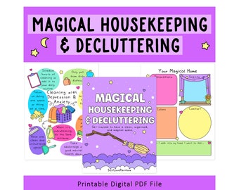 Magical Housekeeping & Decluttering | Spring Cleaning | Organization | Cleaning Checklist | Cleaning Schedule | Autumn Cleaning