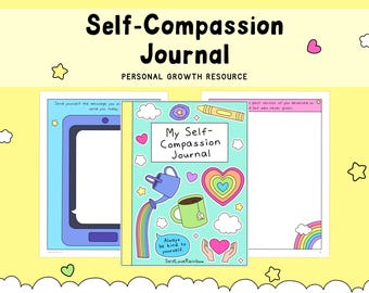 Self Compassion Journal | Printable Self-Reflection Journal