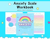 Anxiety Workbook: Self-Help, Anxiety Relief, Coping Skills (Digital Download)