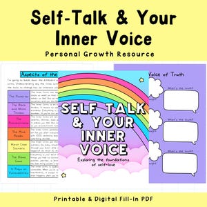 内なる批評家ワークブック：セルフトーク、メンタルヘルス（PDFダウンロード）