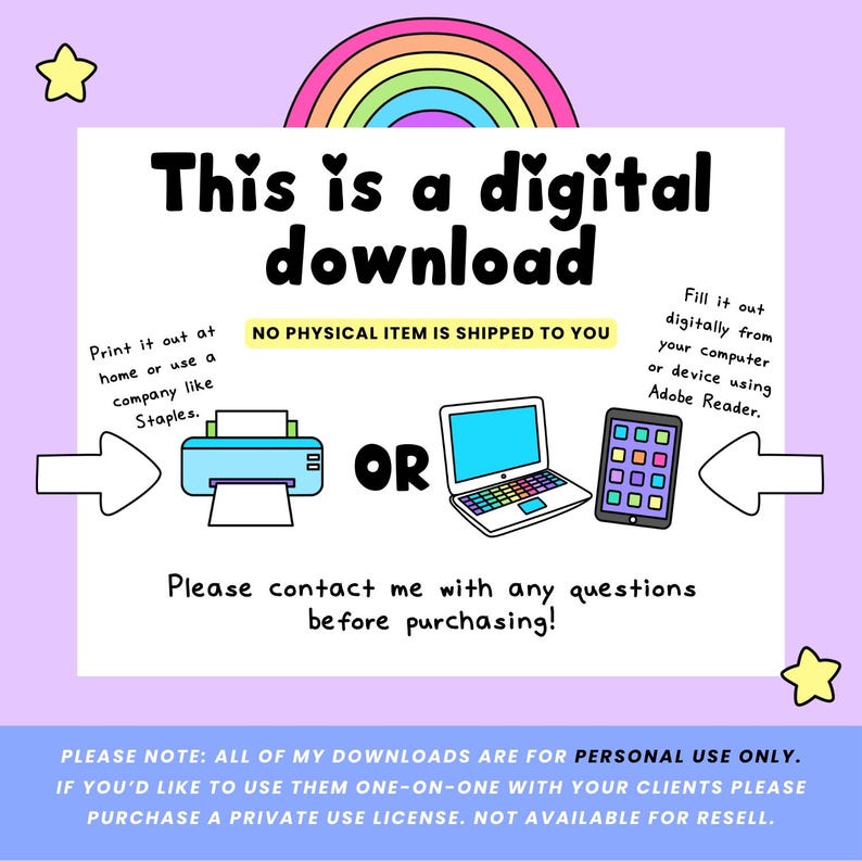 Setting Intentions Guidebook | Printable | Affirmations | Goal Setting | Vision Board | Self-Love Rainbow | Mindset Reframing image 9