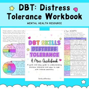 DBT Skills Workbook: Distress Tolerance, Emotional Regulation (PDF) image 1