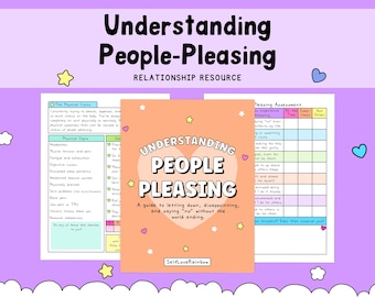 People-Pleasing Workbook: Boundaries & Fawn Response (PDF Download)
