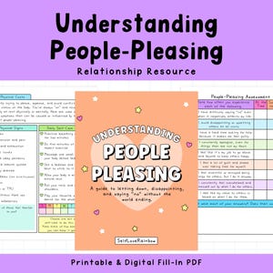 People-Pleasing Workbook: Boundaries & Fawn Response (PDF Download)