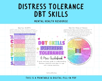 DBT Skills Workbook: Distress Tolerance, Emotional Regulation (PDF)