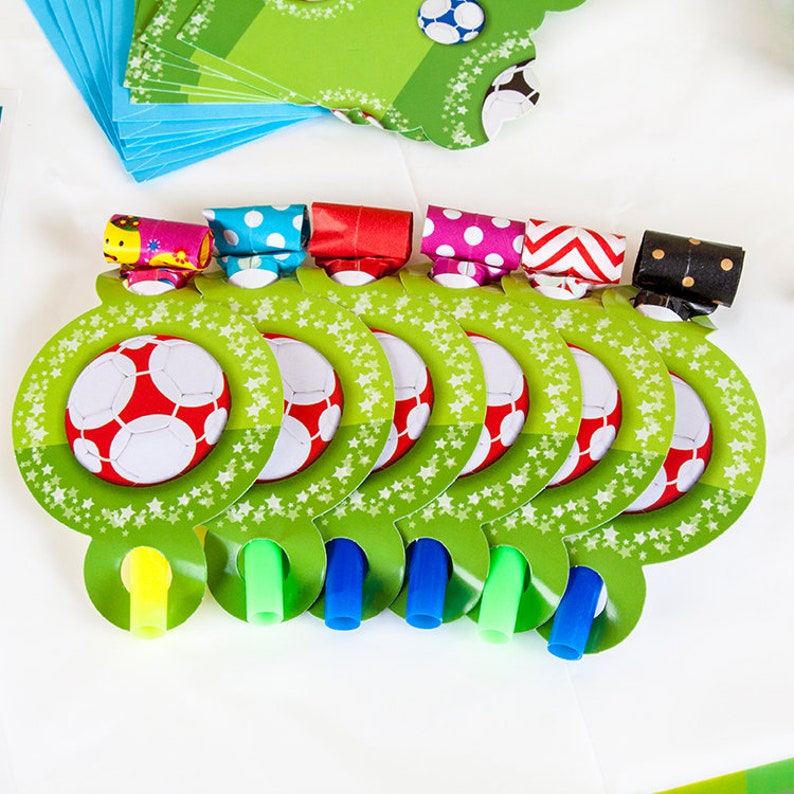 Football themed Party Plates Soccer Sports Party Plates Etsy