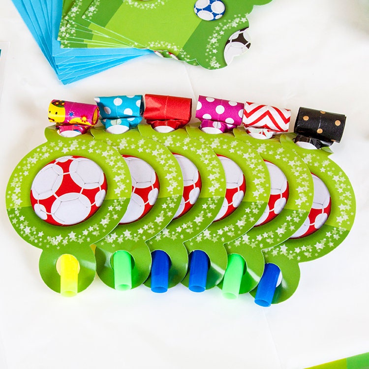 Football themed Party Plates Soccer Sports Party Plates Etsy