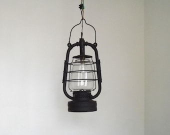 Farol colgante francés “Marine” – Farol vintage electrificado