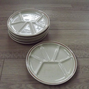 Gien fondue plates - Etsy 日本