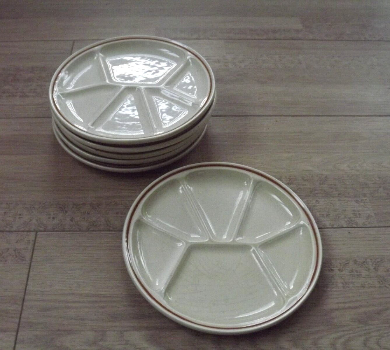 Gien fondue plates - Etsy 日本