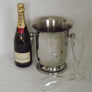 Lot De 2 Coupes à Glace Vintage Jean Couzon En Inox Argenté - Très Bon état