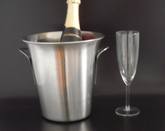 Guy Degrenne - Seau à glace ou à Champagne + Shaker - Inox - Catawiki