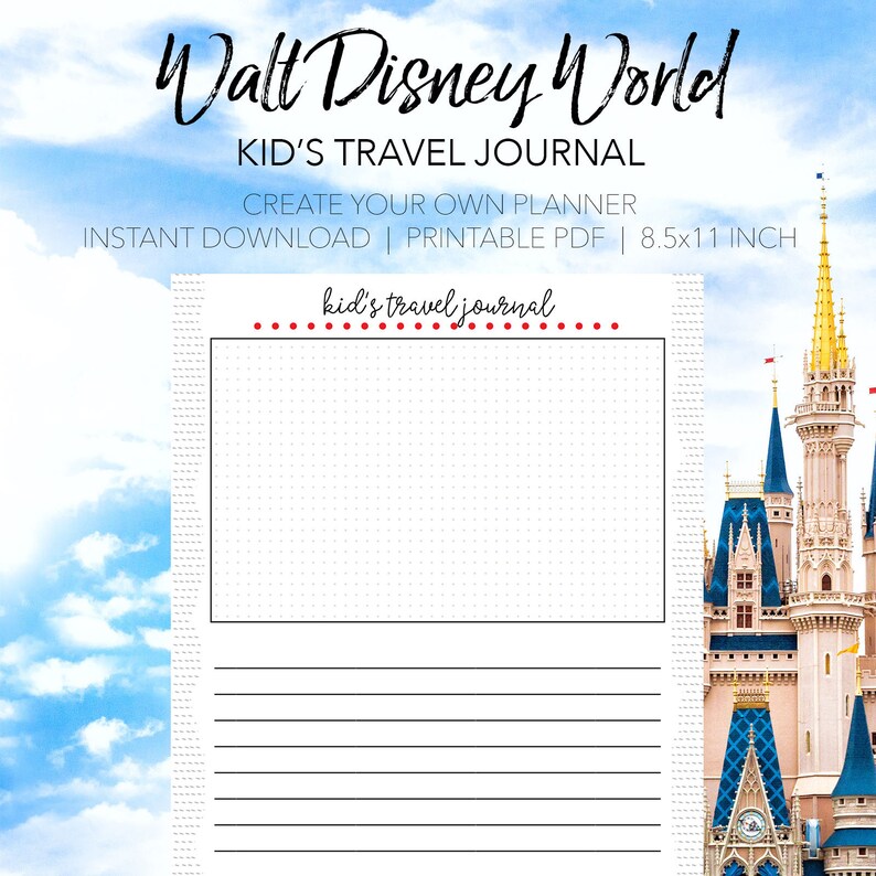 My Walt Disney World Travel Journal