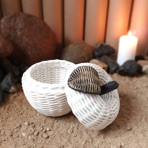 Decorative Gift Home Decor/Apple Shaped Woven Basket/Snack Storage Basket/Various small things storage basket