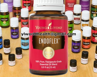 Young Living Endoflex Essential Oil sample; 1mL, 1.5mL, 2mL, 3mL sample