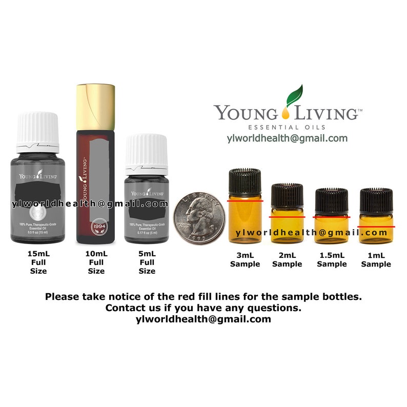 Young Living Seed To Seal Story Collection Includes 10ml Bottles Of Lavender Peppermint And Tea Tree Oil - 