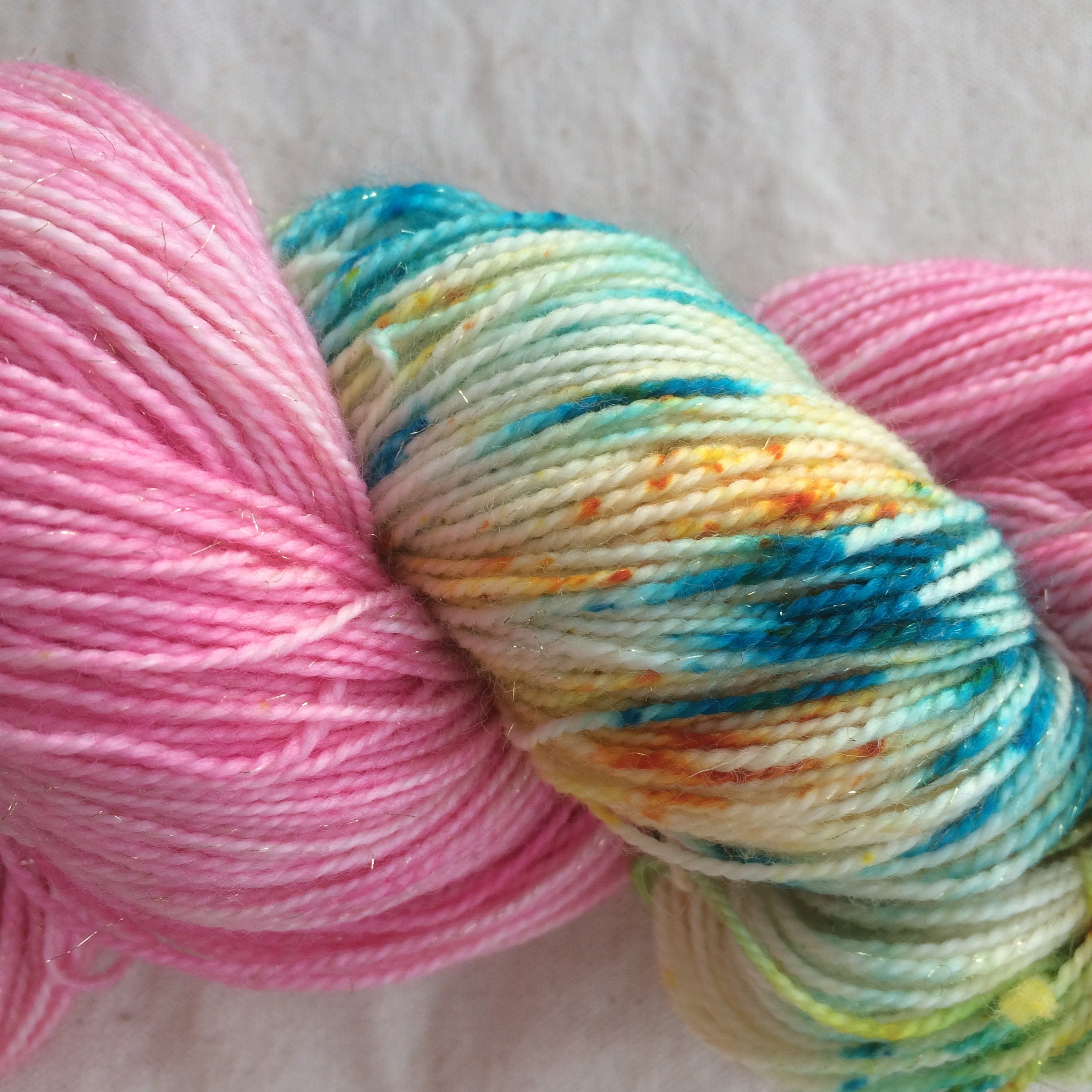 Hand dyed yarn UK/ hand dyed yarn/ knitting/ sock yarn/ Etsy