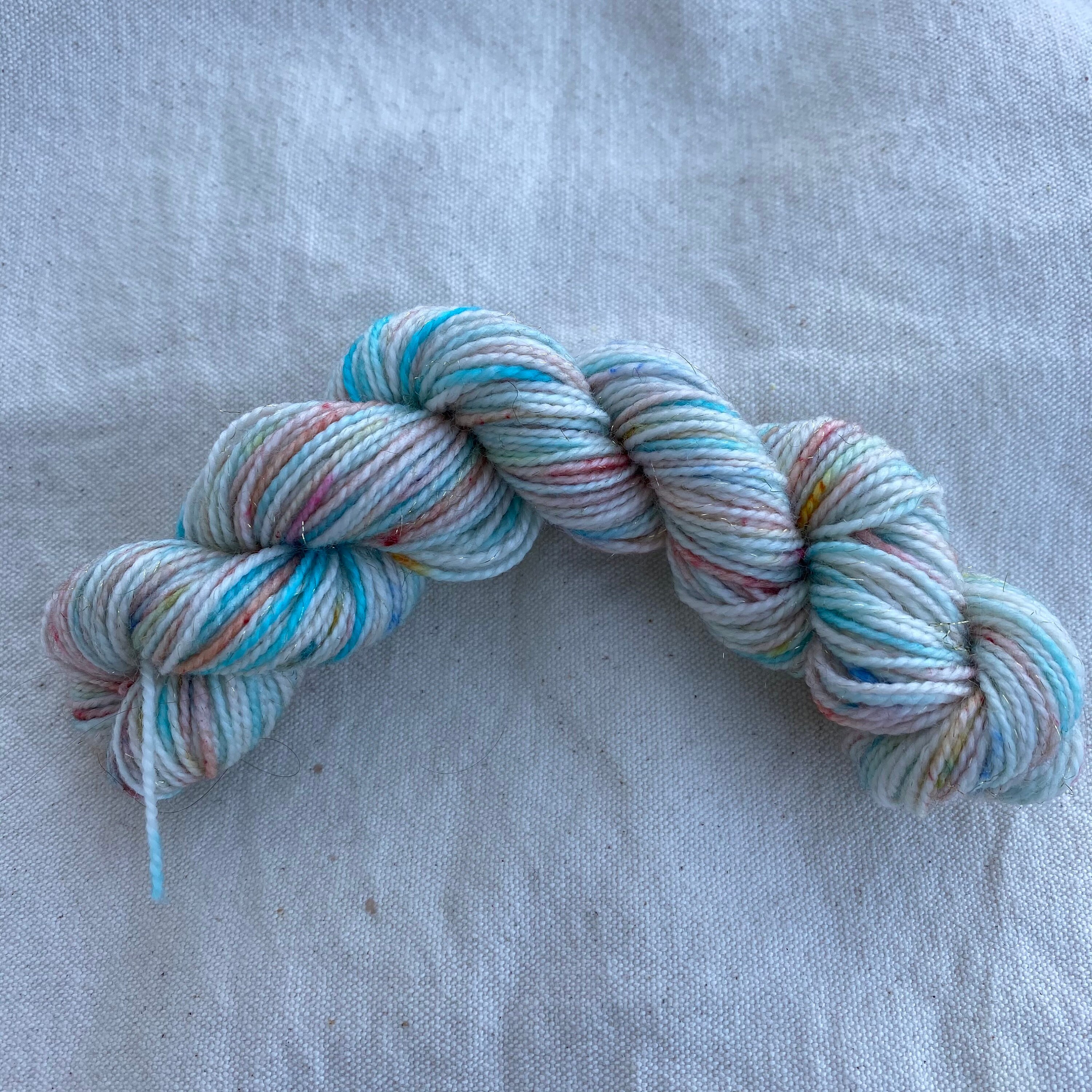 Hand Dyed Yarn in the UK / Mini Skein / 20g Mini Skein / Etsy UK