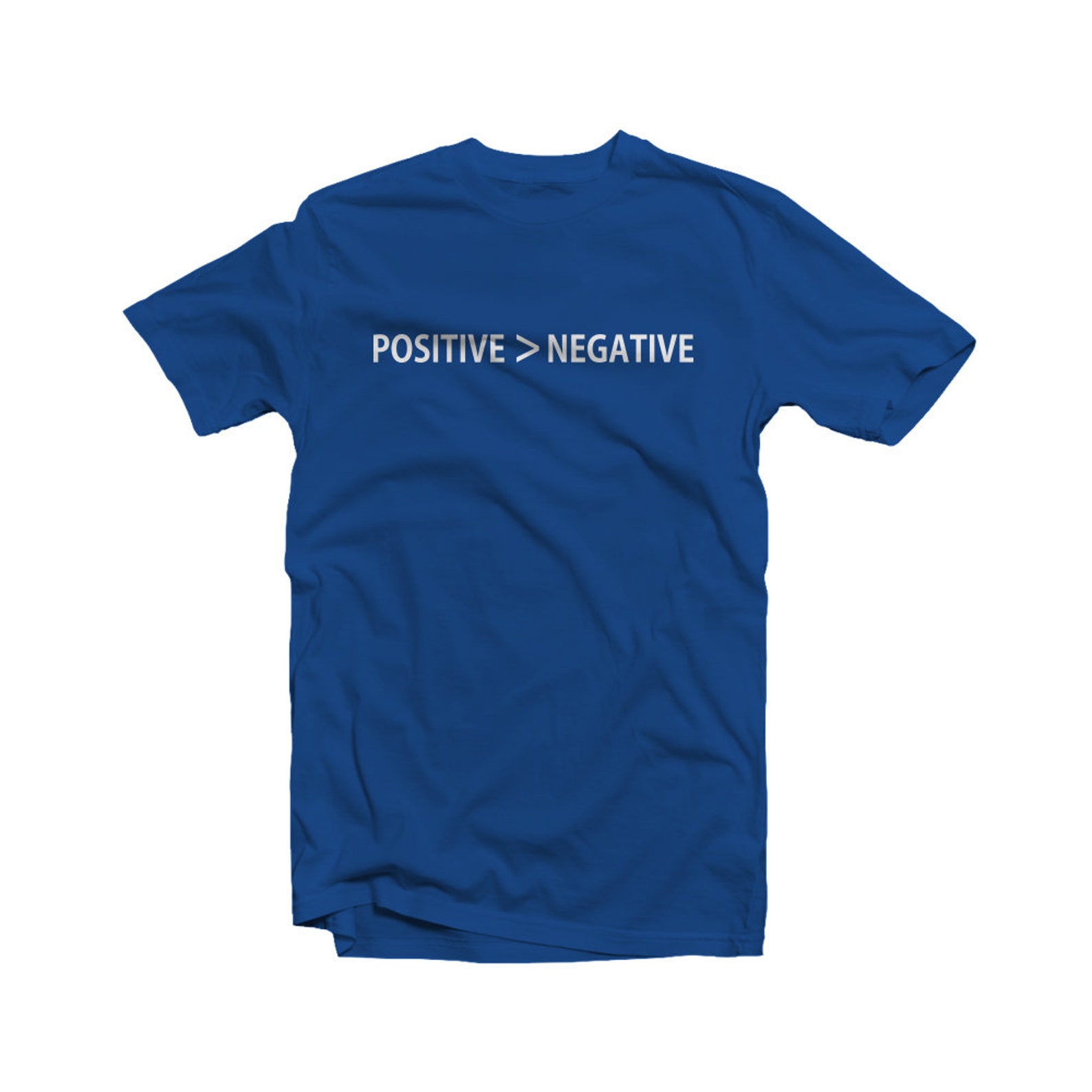 Positive Greater Than Negative T-Shirt Ambitious Business | Etsy