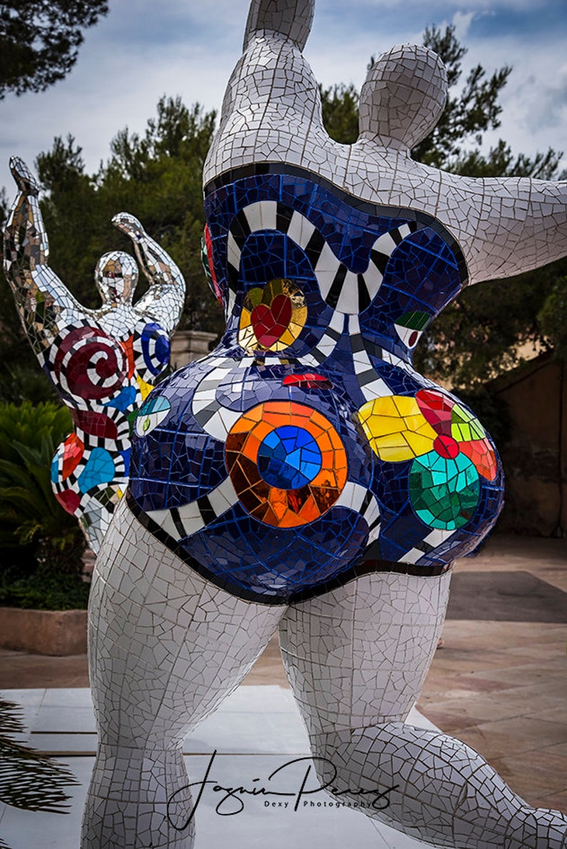 Niki De Saint Phalle Sculptures Canvas | Etsy