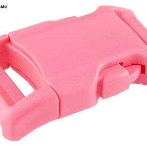 Pink Side Squeeze Buckle