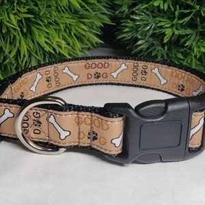1 &quot;Hundehalsband, Hundehalsband, &quot;Good Dog&quot; Halsband, Große Hundehalsband, Süßes Hundehalsband