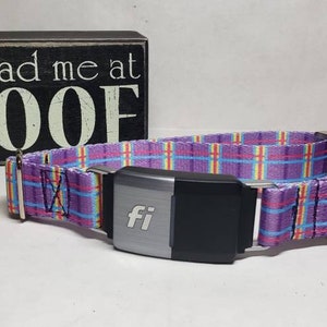 Fi Compatible Dog Collar, Dog Collar, Big Dog Collar, Water Resistant Dog Collar, 1&quot; Dog Collar